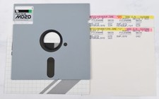 Vtg Computer Floppy Disk-Collectible, Untested, As-Is (Atari Keyedup, Sparetire) picture