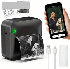 BT Portable Mini Printer, Bluetooth, 300x600 DPI, + ADD-ONS (NEW SEALED) picture