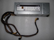 POWER SUPPLY FIXED 450W DELL EMC POWEREDGE SERVER R7415 R540 T440 HXF7Y picture