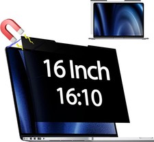 Halloive 16 Inch Magnetic Privacy Screen for Laptops - 16:10 Aspect Ratio Protec picture