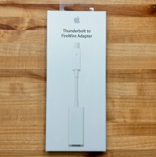 Apple Thunderbolt to FireWire Adapter - MD464BE/A - NEW IN BOX - A1463 - GENUINE picture