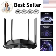 Tenda AC1200 Smart WiFi Router - 1200 Mbps Dual-Band with Beamforming & AP Mode picture