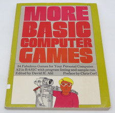 MORE BASIC COMPUTER GAMES 84 Games for Your Personal Computer in BASIC 1979 book picture