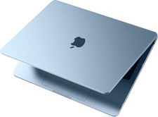 2025 Enhanced Hardness Armor Case for MacBook Air: Sleek Protection in Sky Blue picture
