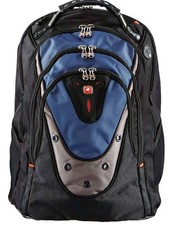Swissgear Wenger Ibex 17 in Laptop Backpack. Color - Blue/black picture