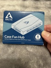 ARCTIC Case Fan Hub - 10-fold PWM Fan Distributor with SATA Power - Black NEW picture