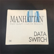 Manhattan Data Transfer Switch - Original Box - Mint Condition - Vintage picture
