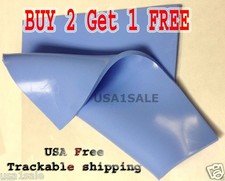 100x100x2mm GPU PS3 PS2 XBOX 360 Heatsink Compound Thermal Conductive Pad Blue √ picture