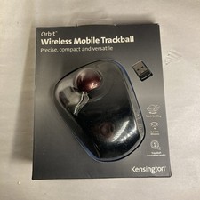 Kensington Orbit Wireless Trackball Black/Red 72352US picture