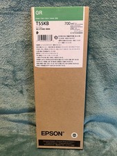 Genuine Epson Green Ink Cartridge T55KB Date: October 2027 picture