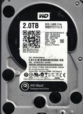 Western Digital  WD2002FAEX-007BA0 03 Jan 2014 DCM HARCHV2AAB picture