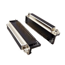 5x D-SUB DB62 3 Rows 62Pin Female Right Angle PCB Solder Cable Adapter Connector picture