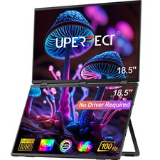 UPERFECT Delta 18.5 100Hz Portable Monitor Extender Dual Screen 1080P For Laptop picture