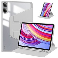 Protective Case for Xiaomi Poco Pad M1 12.1'' Clear Back Cover + Rotation Stand picture