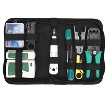 Gaobige 11-in-1 Network Tool Kit RJ45 Crimper Cable Tester Cat5 Cat5e Cat6 picture