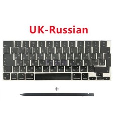 New UK-Russian Keys Keycaps For MacBook Pro (M4 Pro&Max) 16