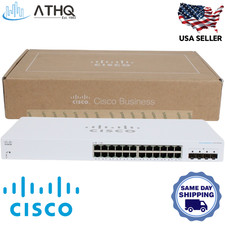 Cisco CBS220-24T-4G 24-Port Gigabit Smart Managed Switch 4x SFP Uplinks Refresh picture