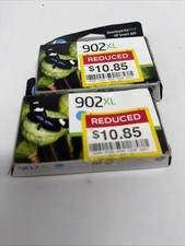 2x Genuine HP 902XL Cyan High Yield Ink Cartridge (T6M02AN) 05/2024 picture