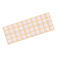 40 x Round Mouse Feet 0.6mm for Gaming Feet Replacement Light Gray picture