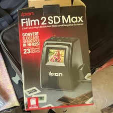 ION Film 2 SD Max Slide & Negative Scanner 23MP Portable CMOS SD Card 35mm picture