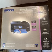 Epson Expression Premium XP-830 Wireless Small-in-One Inkjet Printer READ picture