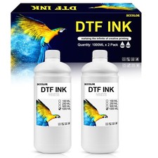 DTF Ink 1000ML DTF White Ink Premium DTF Ink Water Base Digital Inkjet Ink Re... picture