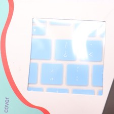 Mosiso Keyboard Cover Skin Silicone Serenity Blue picture
