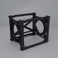 10 Inch Mini Server Rack 4U Kit Homelab Network Rack with 120mm Fan Mounts PETG picture