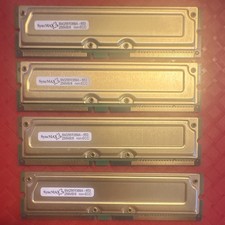 SyncMAX 1GB (4x256MB) PC800 RDRAM RIMM 184-Pin Non-ECC SM256R368A-653 picture