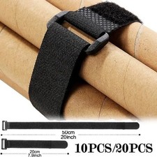 Nylon  Cable Ties Reusable Fastening Straps Cord Organizer 10/20PCS picture