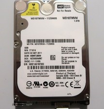 Western Digital WD10TMVW-11ZSMS5 HBMT2BBN (WXE1) Thailand 1.0TB USB HDD OCT/2011 picture