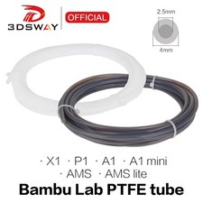 PTFE Tube 1.75mm Filament Guide 2.5mm ID 4mm OD 3D Printer picture