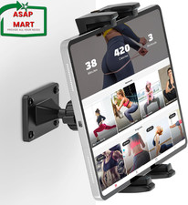 Tablet Wall Mount, 360° Rotation Tablet Holder Stand, Sturdy Metal Base, Kitchen picture