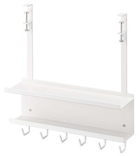 Yamazaki Under-Desk Cable & Router Storage Rack, White, 40 x 11.5 x 43 cm, Smart picture