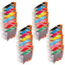 32PK Ink Cartridges + chip for Canon CLI-8 Pro9000 Mark II (BK C M Y PC PM R G) picture