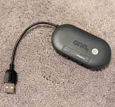 onn. USB 4-Port Hub 1:4 USB-A Male to 4x USB-A Female Portable Black picture