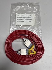 TELLABS 50.13052 MOLEX FIBER OPTICS P/N 862993052 FIBER OPTIC CABLE 52 Feet picture