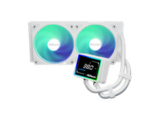 ASRock AIO Challenger White 240 Digital 27mm radiator, 3