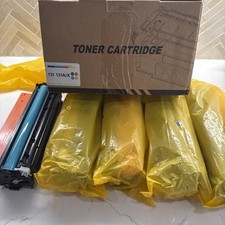 HaloFox 5 Pack 131 131A/X Toner Cartridges Replacement for Canon One Opened picture