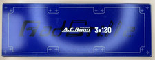 A. C. Ryan 3x120 RadGrillz fan water cooling radiator grill stainless steel New picture