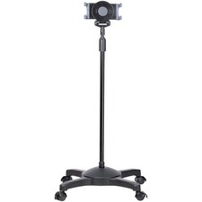 StarTech Mobile Tablet Stand with wheels, Height Adjustable Cart, Universal picture