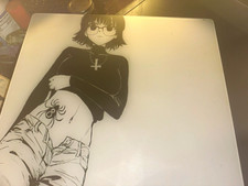 Glass mouse pad anime XL picture