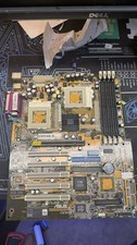 ASUS CUV4X-D Dual Socket 370 ATX Motherboard SDR SDRAM 4 DIMM AGP PCI READ picture