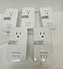 Lot of 5  ZyXEL SunPower PLA5215 Powerline Adapter Ethernet Networking Extender picture