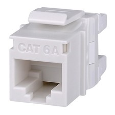 Signamax / AESP - KJ458MT25-C5E-WH - Cat 5e MT-Series Unscreened Keystone Jack, picture