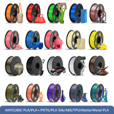 [BUY 3 PAY 2] ANYCUBIC 1.75mm PLA/ PETG/ Silk/ Matte/ TPU/ ABS 3D Filament Lot picture