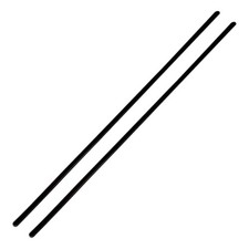 2pcs Laptop Rubber Feet Strips, 11.81x0.24x0.04in Anti-Slip Bumper Bottom  picture