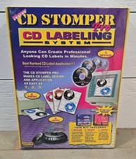 CD Stomper Pro CD Labeling System Sealed Box picture