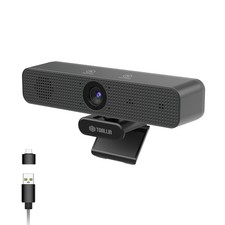TOALLIN 4K UHD Webcam with AI Tracking & Framing,All-in-One WDR/HDR Video Bar US picture
