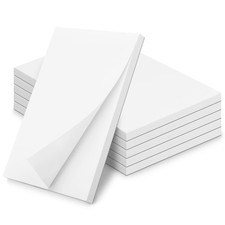 Note Pads 4x6 Inch, 6 Pack Blank Scratch Pads, 50 Sheets Per Memo Pad White picture